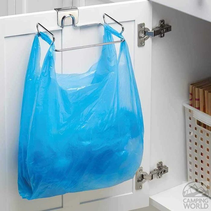 iDesign Classico uchwyt na worek na drzwi, metal, chrom NOWE