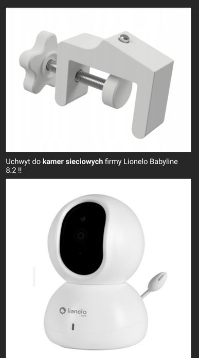 Uchwyt bezinwazyjny na kamerę Lionelo Babyline 8.2