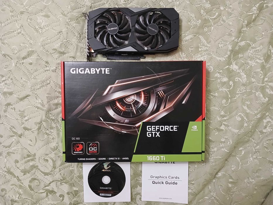 Відеокарта Gigabyte GeForce GTX 1660 Ti OC 6G