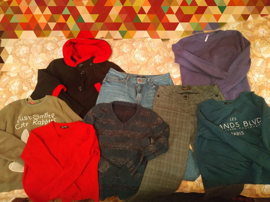 Одяг теплий жіночий+сумочка