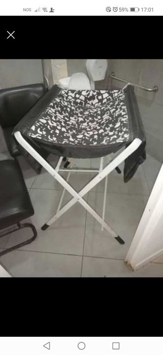 Fraldário desdobrável e lavável--como novo