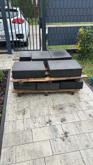 Stopnie betonowe grafitowe