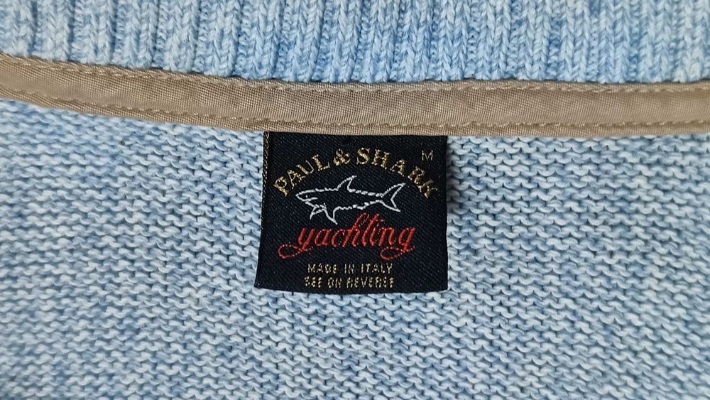 Męski sweter PAUL & SHARK r.M stan idealny