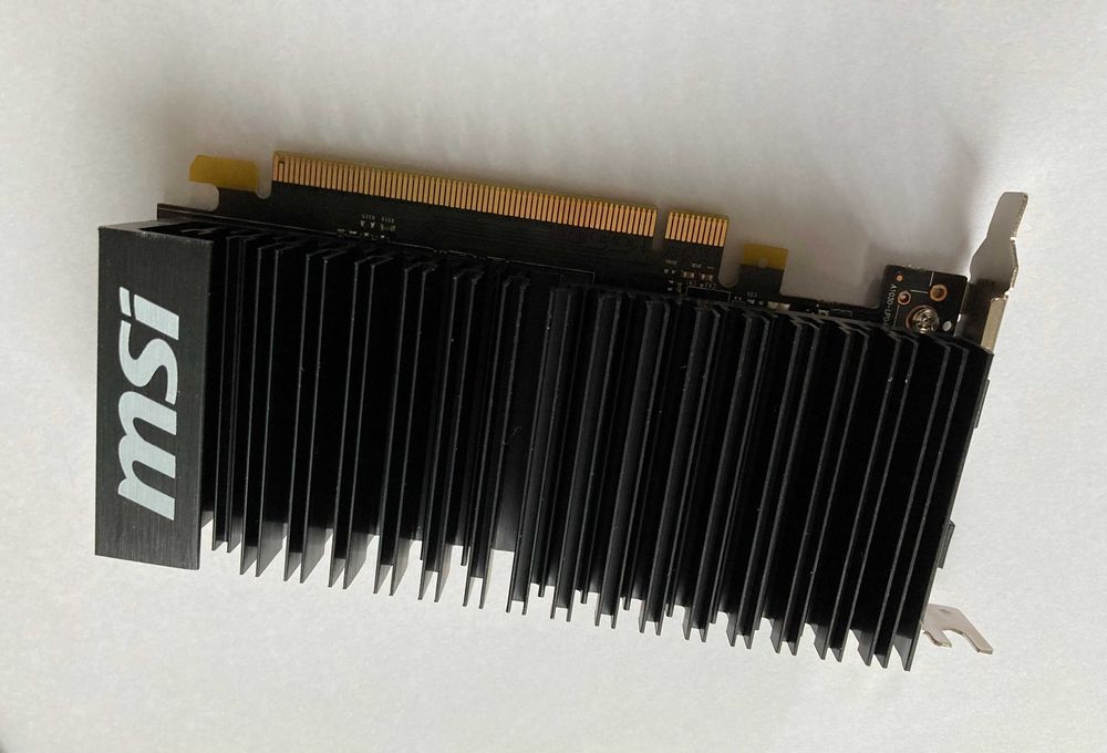 Karta graficzna MSI GeForce GT1030  LP OC 2GB DDR4 64 BIT