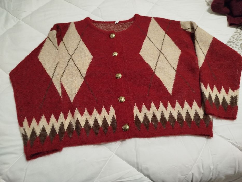 Vendo casaco de senhora com lozangolos