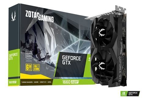 ZOTAC GAMING GeForce GTX 1660 SUPER Twin Fan
ZT-T16620F-10L GPU