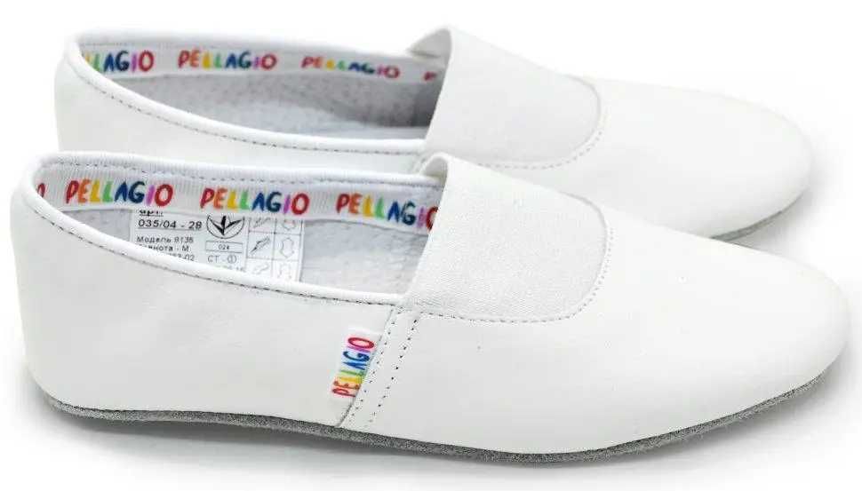 Чешки Pellagio білі ШКІРА   27   32