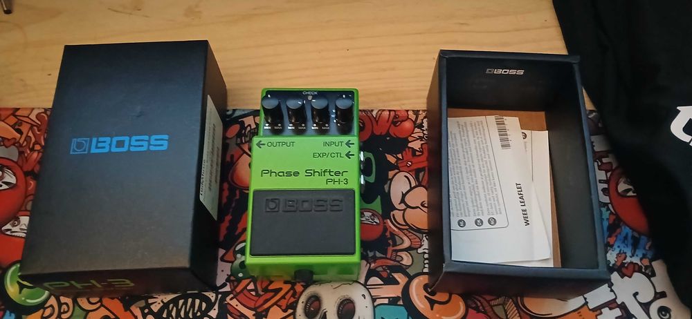 BOSS pedal efeitos Phaser PH3