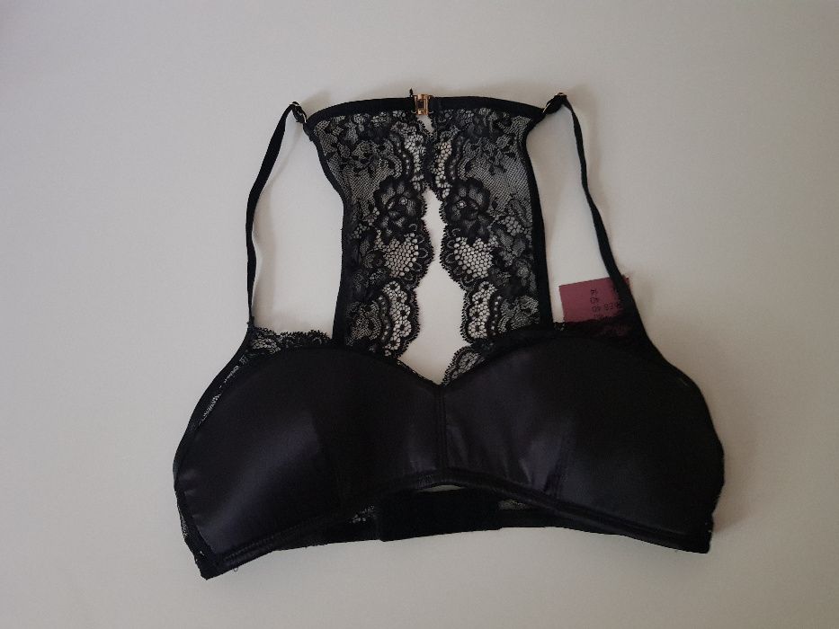 Nowy biustonosz koronkowy h&m 40 c75