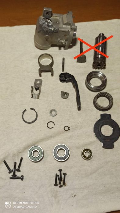 Makita DTM 51, реноватор, мультитул - запчастини, запчасти