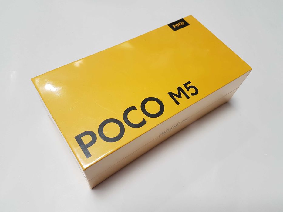 POCO M5 ! 4/64GB ! kolor BLACK ! Sklep ! Gwarancja ! Wysyłka !