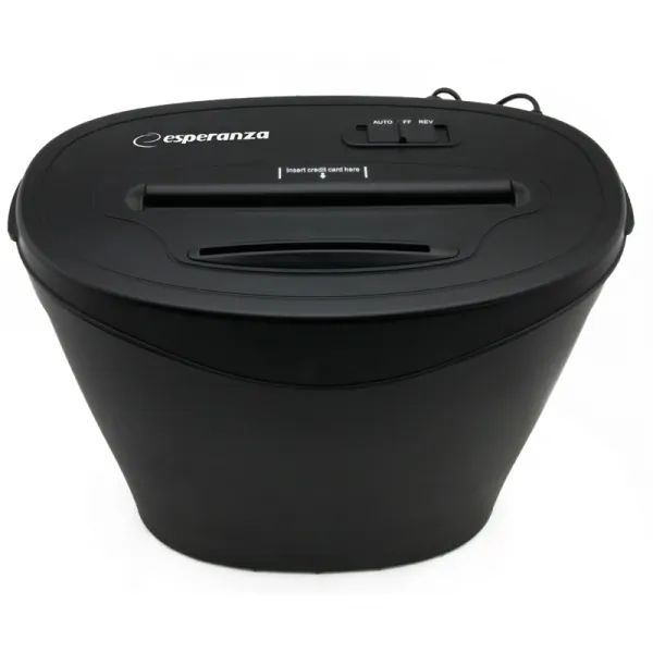 Niszczarka do papieru  dokumentów kart CD biurowa 10 kartek 18L EN103