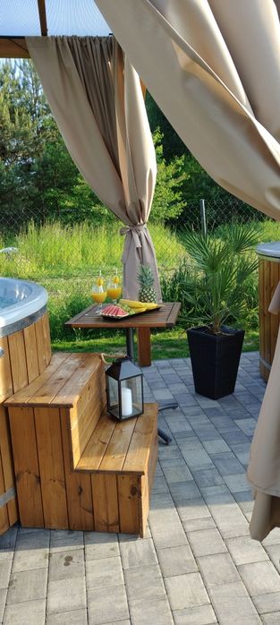 Domek Zielony Zakątek 2 Radawa wynajem  Balia Sauna Jacuzzi