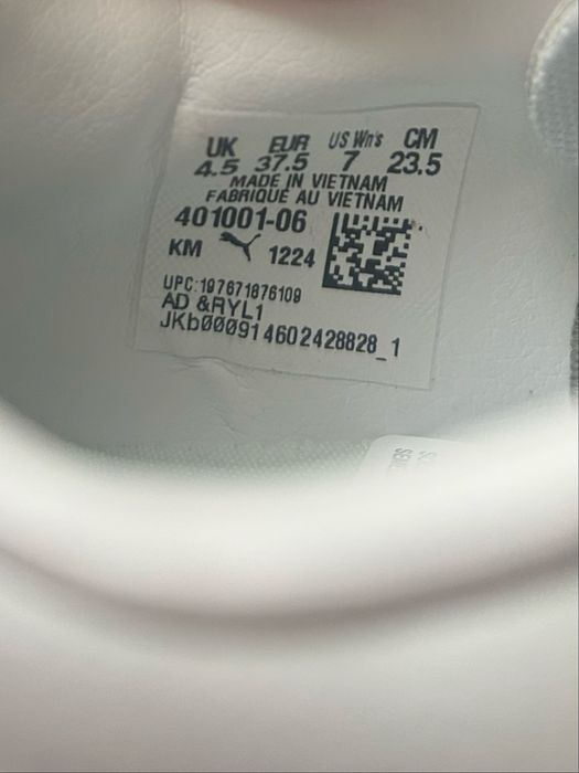 Жіночі кросівки Puma оригінал, розмір 37,5