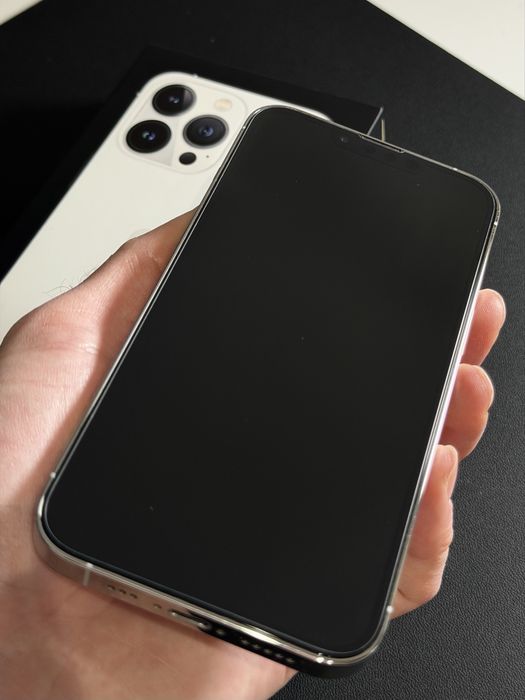 iPhone 13 Pro 128GB srebrny / biały | w świetnym stanie
