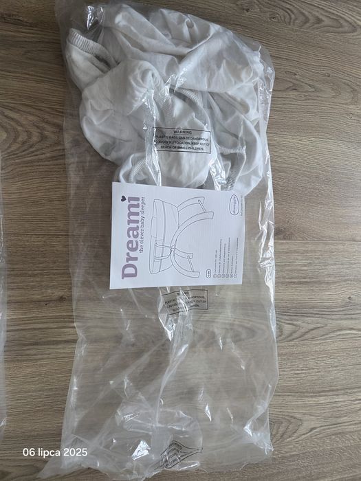 SHNUGGLE Kosz Mojżesza ze.stojakiem szary zestaw