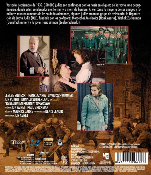 Rebelión en Polonia/Uprising (Blu-Ray)