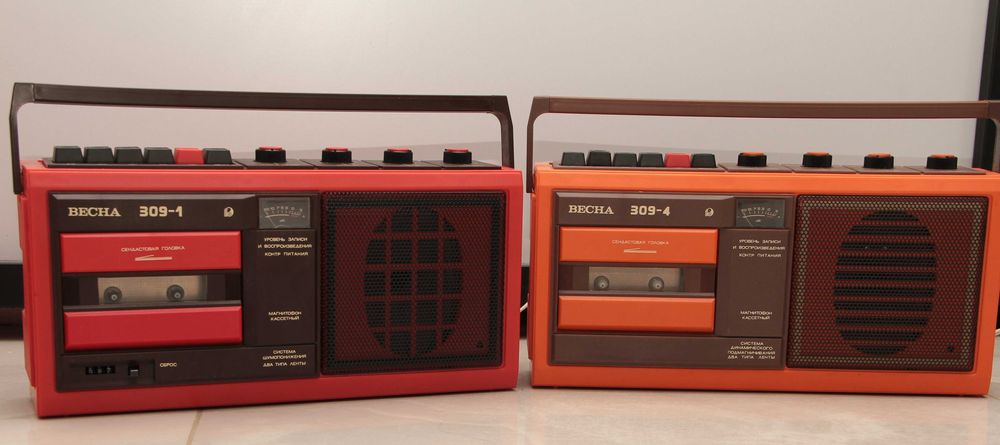 Магнитофоны  Весна  309-4 Новые без использования