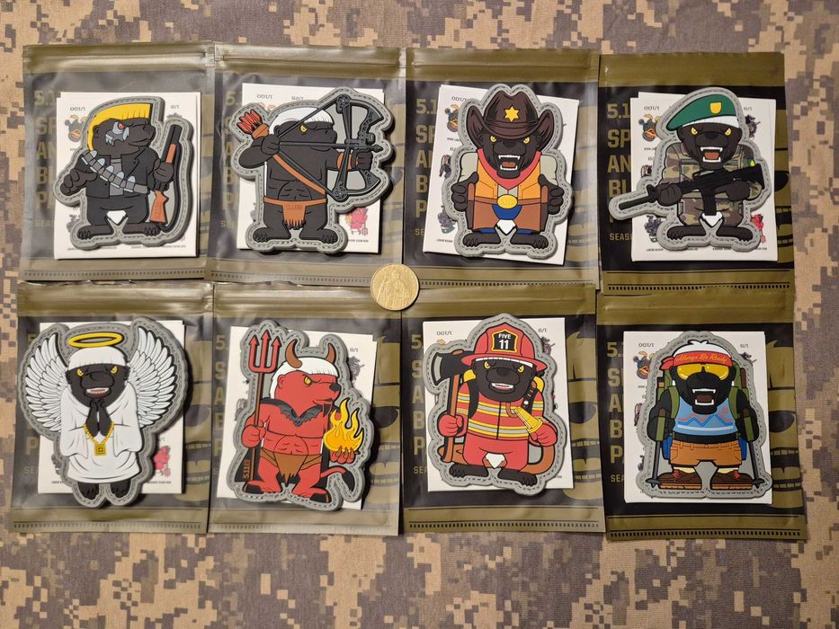 5.11 Патчи Blind Pack Mystery Aliens/Wild One/Gnome