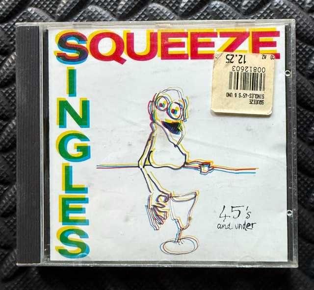 Squeeze  ‎– Singles - 45's And Under