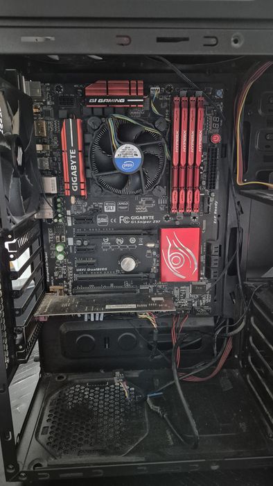 Części komputerowe - płyta główna, RAM DDR3, karta graficzna, procesor