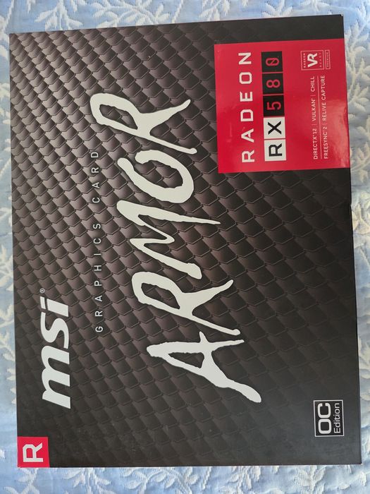 MSI Radeon RX 580 Armor 8G OC 8GB