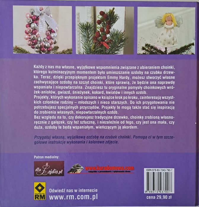 Szczyty choinkowe rękodzieło