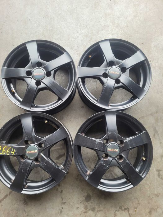 Felgi Aluminiowe r 14 czarne 4x 100