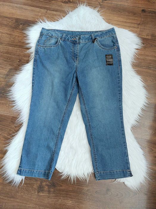 George bermudy jeansy denim jeansowe spodnie krotkie szorty do kolan xl 2xl