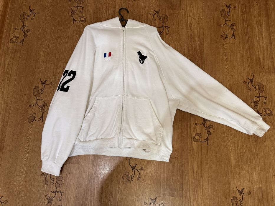 zip hoodie Balenciaga paris x polo/баленсіага поло/худі баленсіага