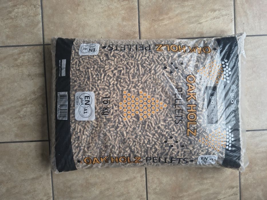 Certyfikowany PELLET PREMIUM dębowy OAK HOLZ Najwyższa Jakość
