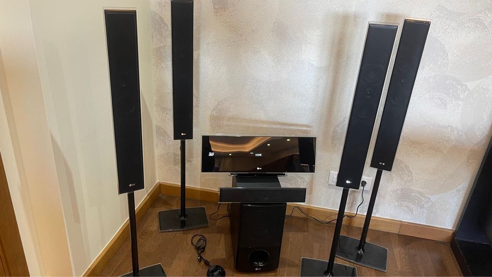 Sistema Home Cinema LG Blu-Ray 3D
