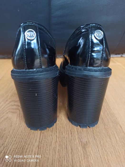 Nine West Półbuty NAHIDA - czarne rozmiar 38