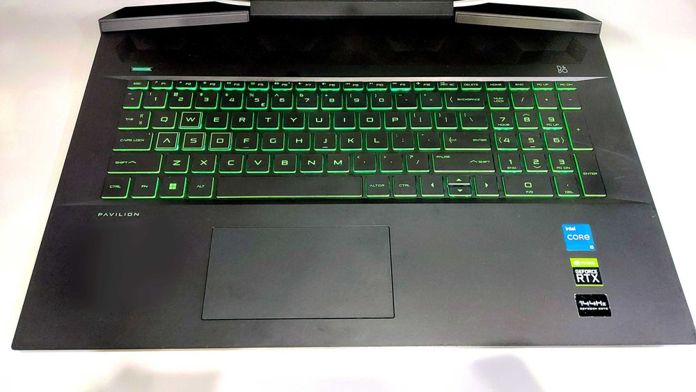 HP Gaming 17,3" 144Hz - RTX3050 SSD1TB 20GB - stan IDEALNY