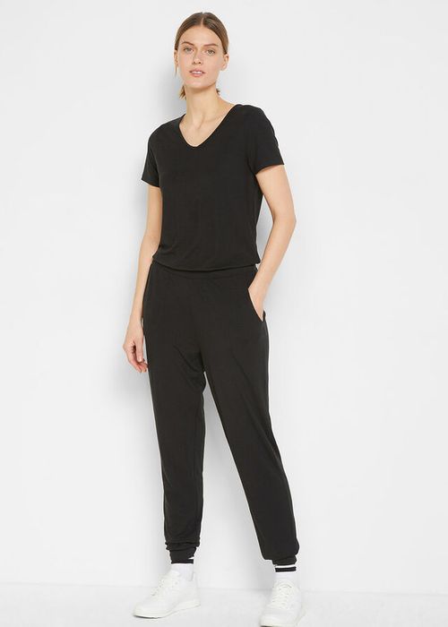 Kombinezon czarny krótki rękaw r.52/54