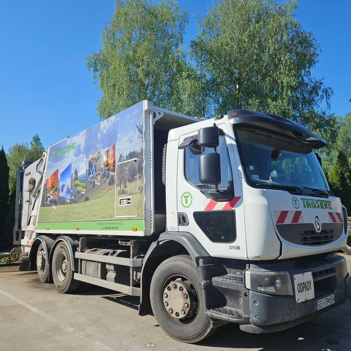 Samochód ciężarowy Śmieciarka Renault Premium 2011 zabudowa FAUN