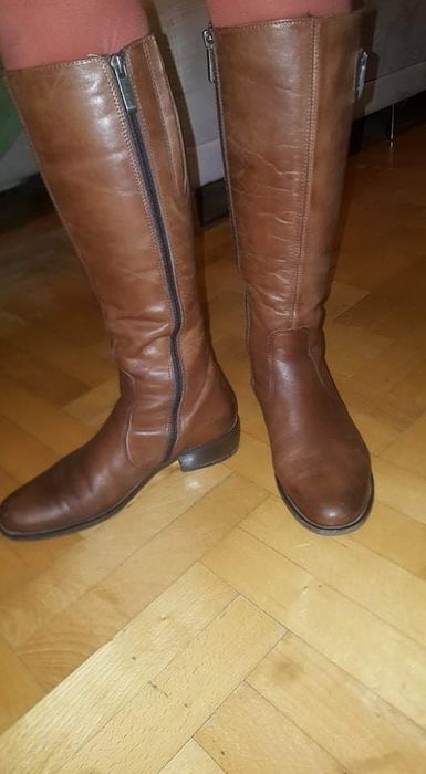 Długie kozaki skóra naturalna 36 Lasocki