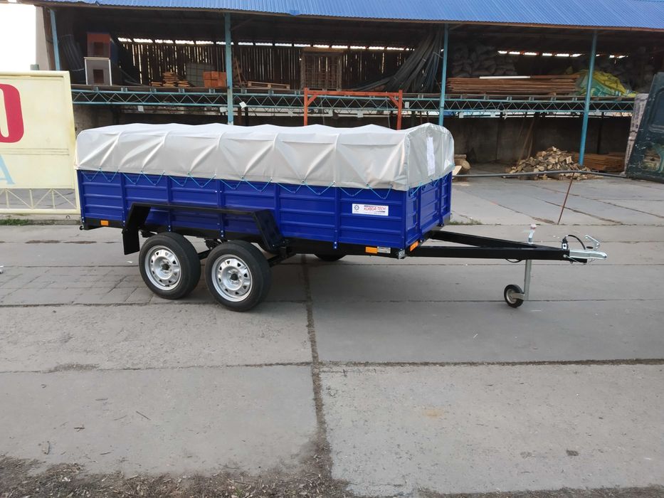 Причіп двухосний 2760*1560 автомобільний легковий прицеп.