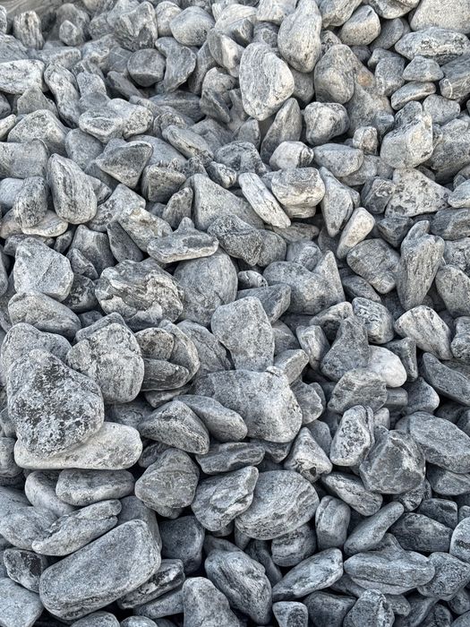 Otoczak grecki Silver tęczowy, Thassos  dwie frakcje 30-60 mm 60-100 mm