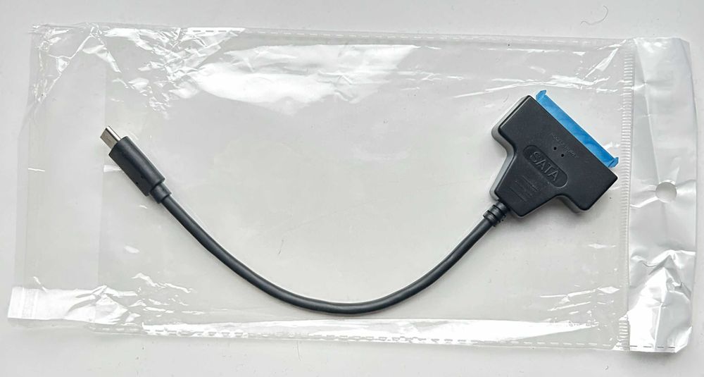 Кабель переходник USB Type-C на SATA 2.5 для подключения HDD SSD