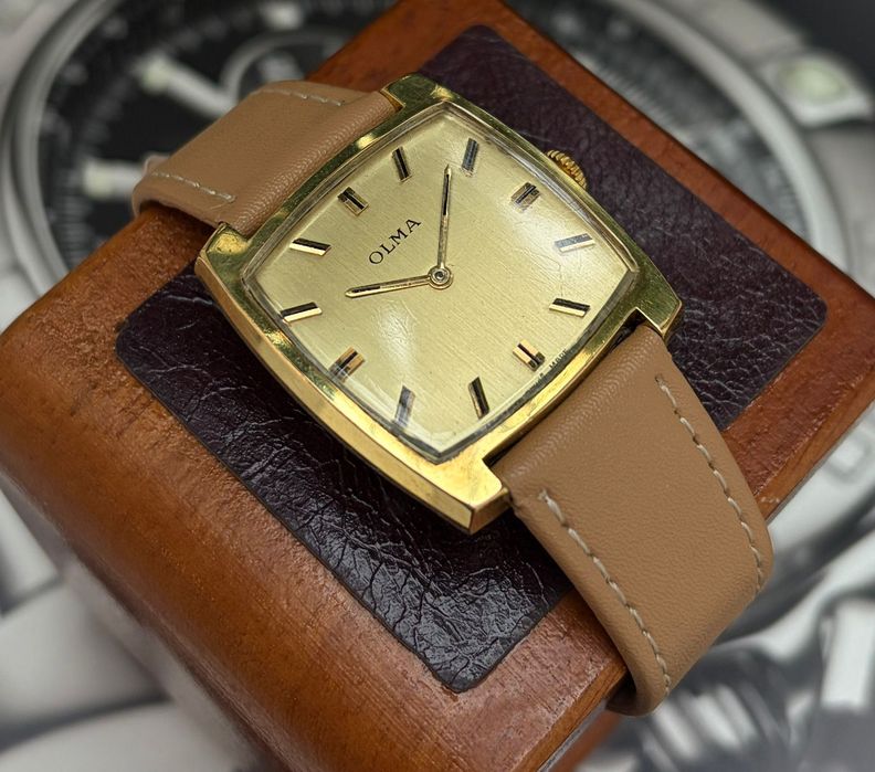 Zegarek Olma Swiss madę mechaniczny vintage