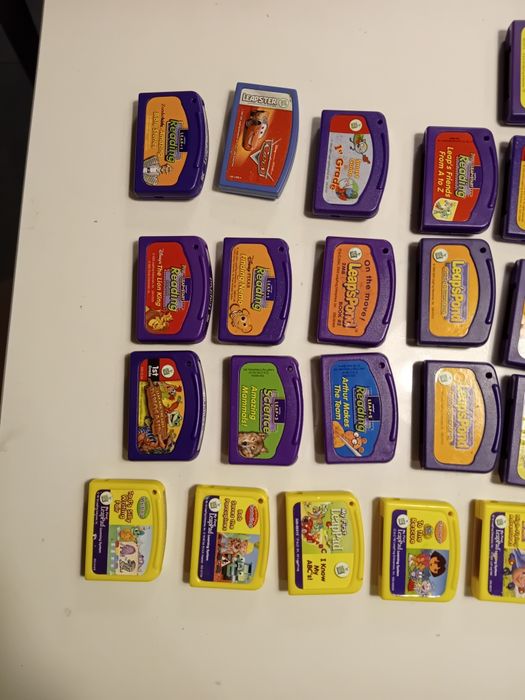 Gry dla dzieci - tablet LeapFrog zestaw 44 szt.