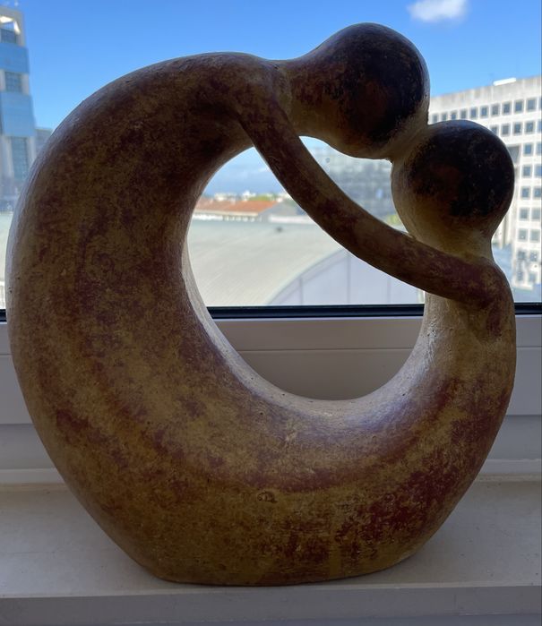 Escultura oriunda de Fuerte Ventura- Espanha- 2004