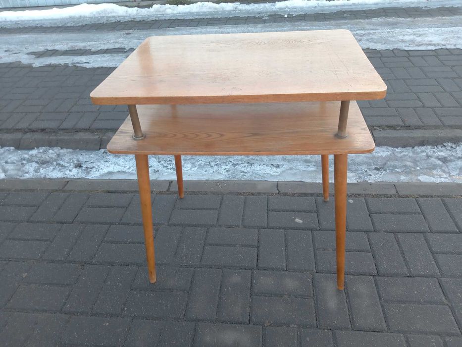 Stolik patyczak lata 60 PRL