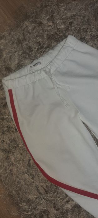 Spodnie z lampasem dresowe