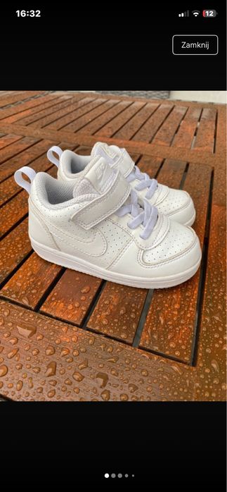 Nike białe dziecięce