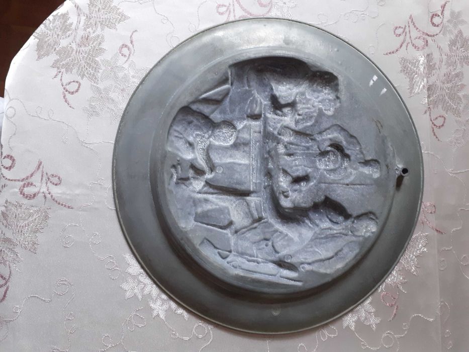 Декор панно плакетка " Картежники "