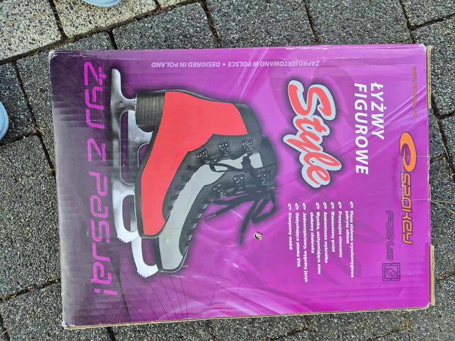 Łyżwy figurowe Spokey rozm. 39