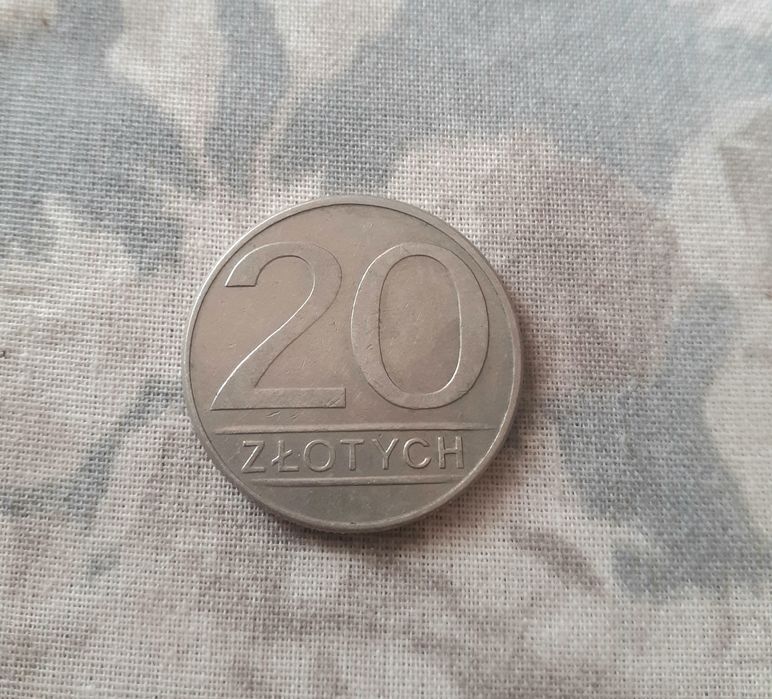 20 zł 1986 rok moneta