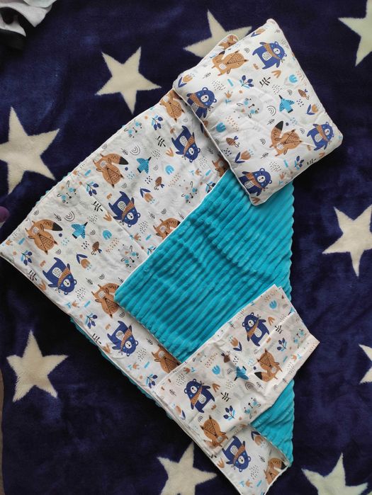 Набір дитячої постільної білизни (у візочок)